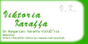 viktoria karaffa business card